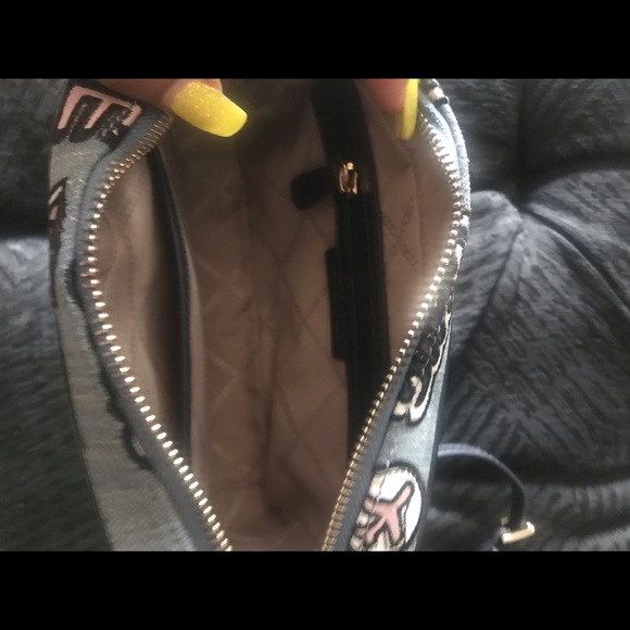 Michael Kors denim purse - Picture 2 of 3